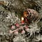 32" Snowy Dunhill® Fir Bethlehem Star with Snow, Pine Cones, Red Berries & Warm White LED Lights